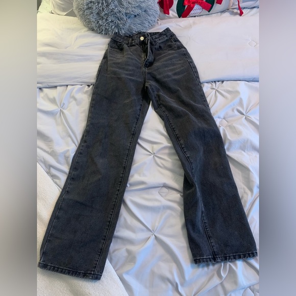 Dark wash High waisted jeans - Picture 2 of 5